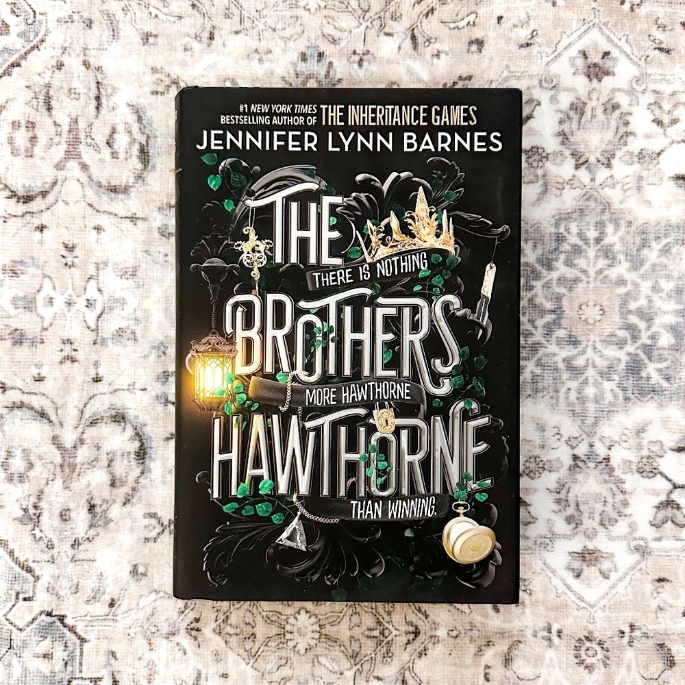 The Brothers Hawthorne by Jennifer Lynn Barnes Hardcover Book